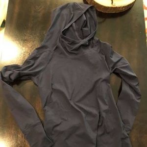 GAP hoodied workout shirt